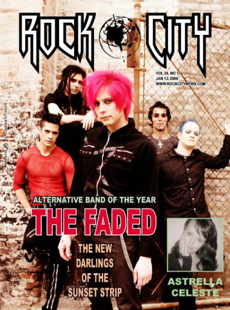Rock City Magazine Cover — The Faded